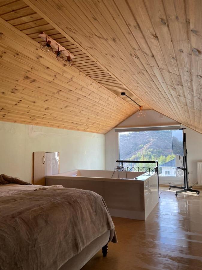 Aprosmeno Jacuzzi House 2 Apartment Agros Exterior photo